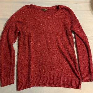 Magenta Sparkly Sweater